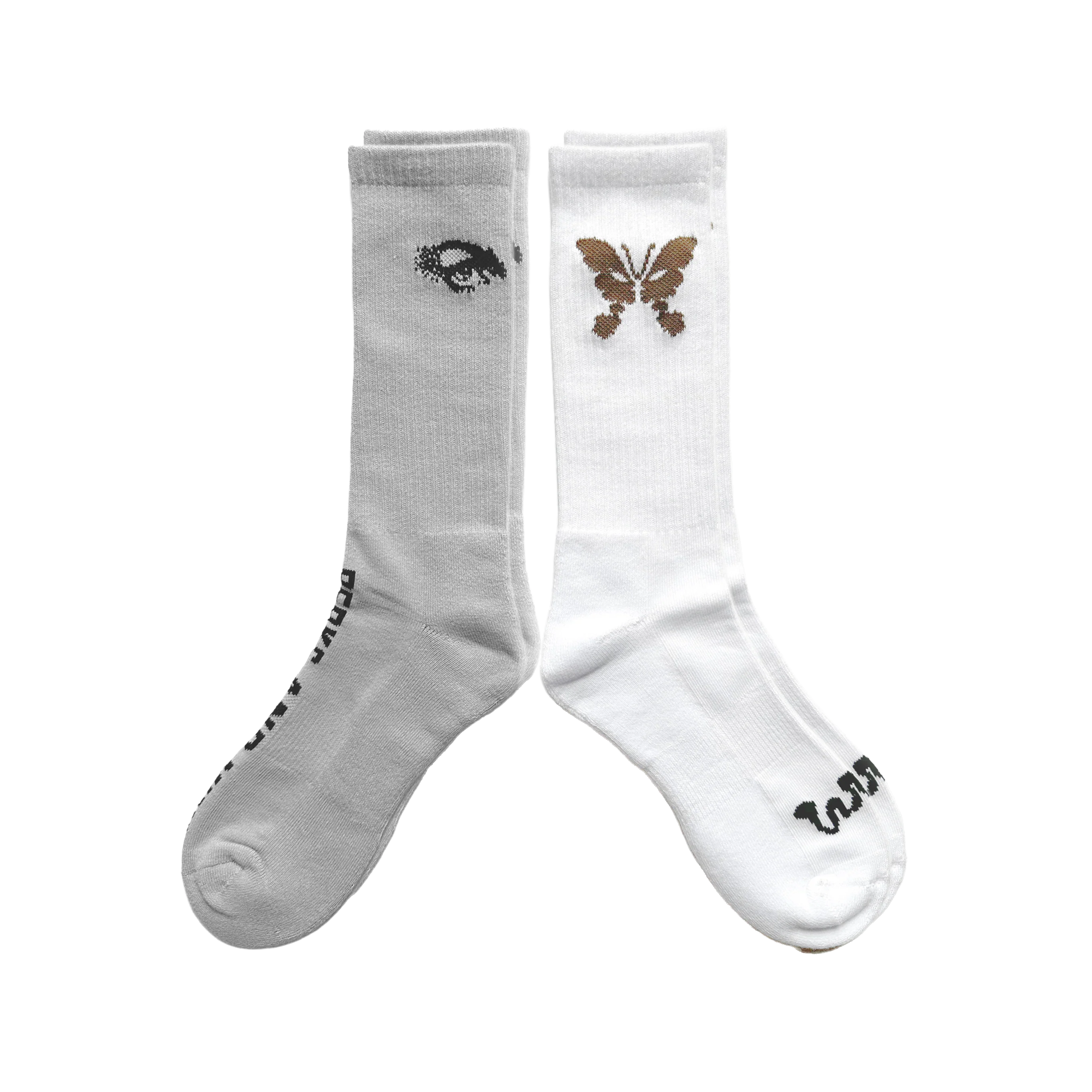 Perks And Mini 2-Pack Sport Socks Grey/White