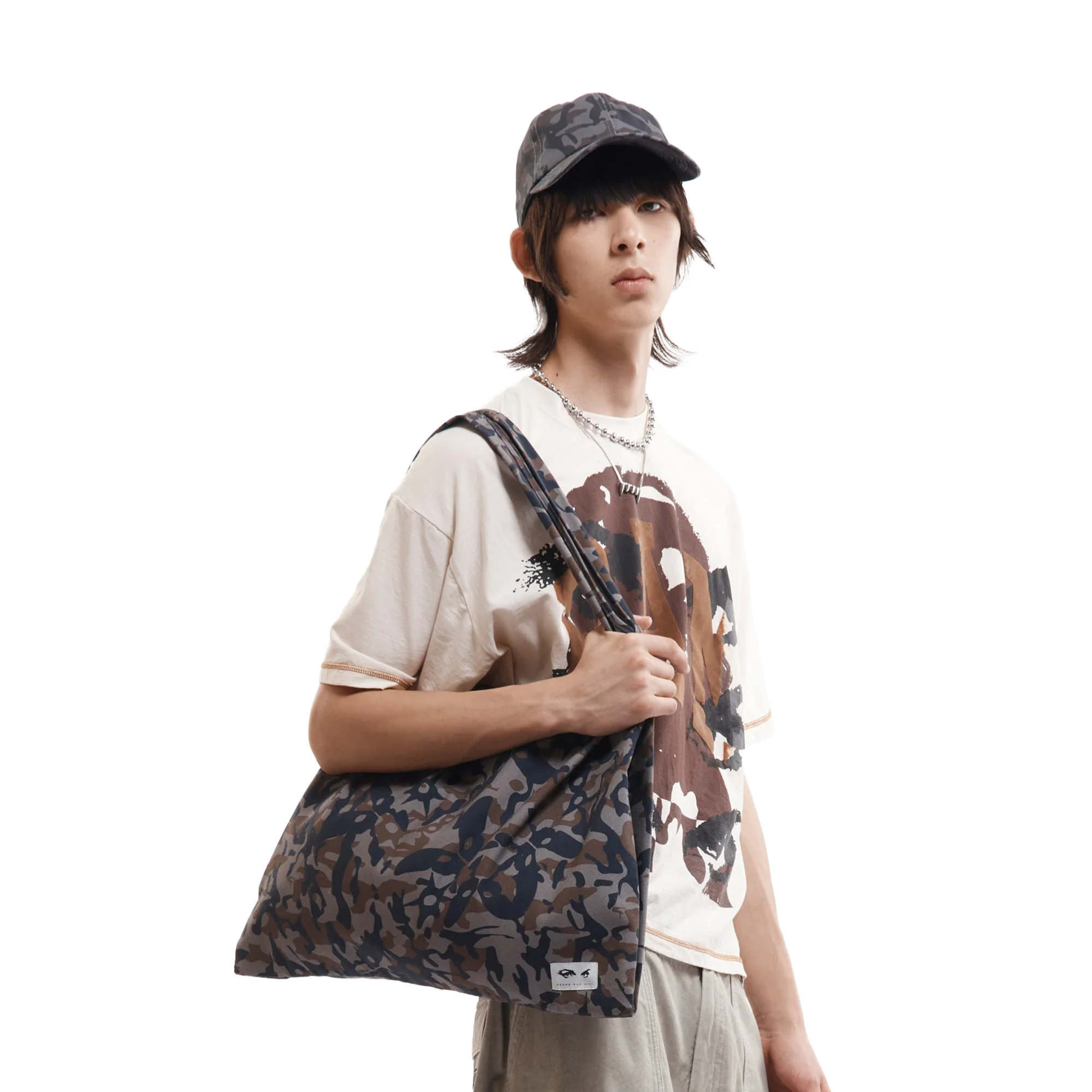 Perks And Mini Alien Butterfly Camo Tote Bag