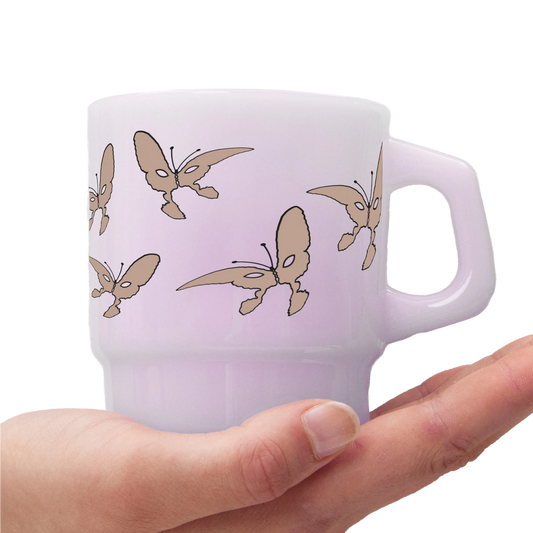 Perks And Mini Alien Butterfly Mug Pink