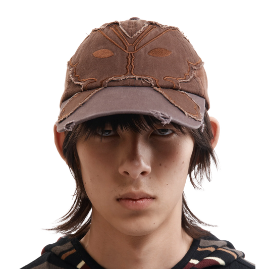 Perks And Mini Alien Butterfly Tonal Baseball Cap Brown