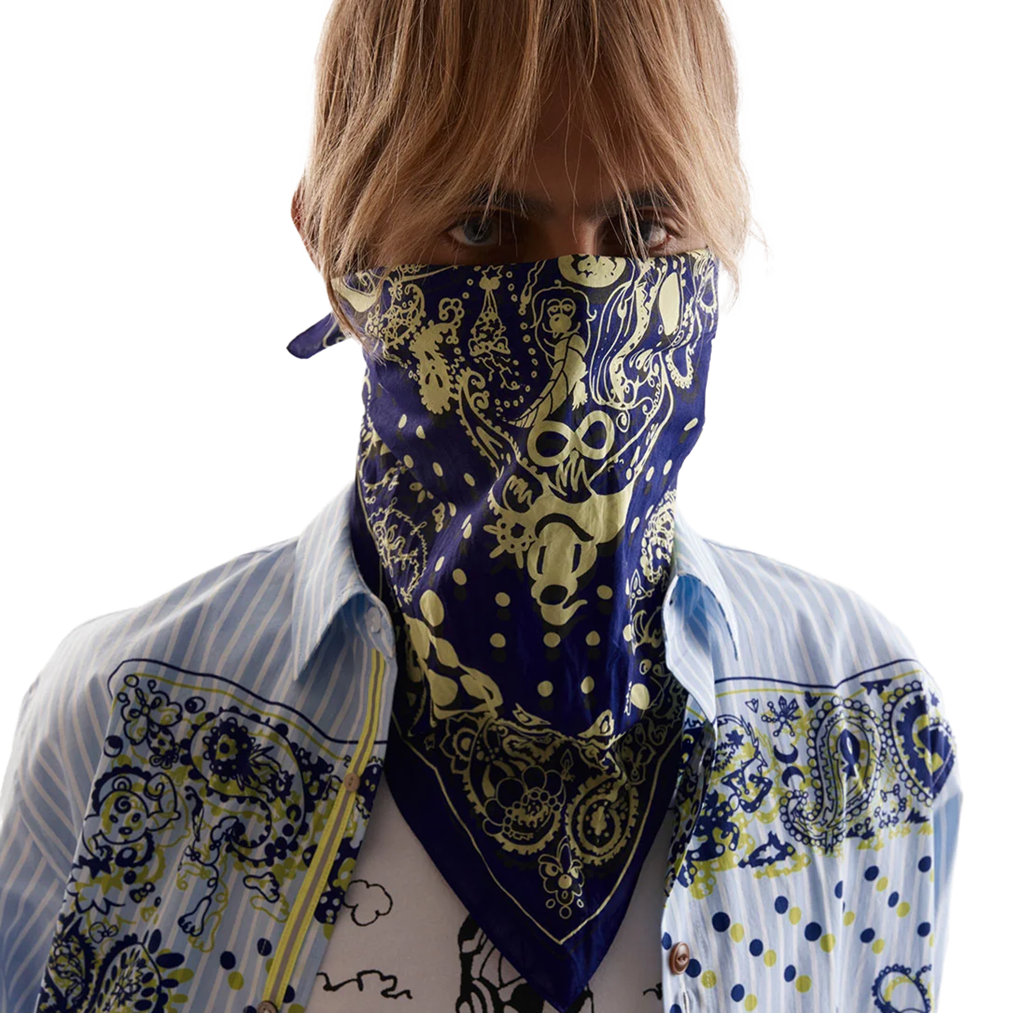 Perks And Mini Coco Star Ghosts Bandana Blue