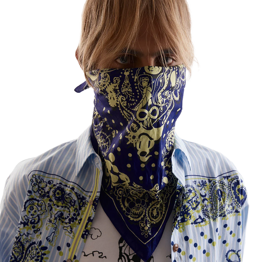 Perks And Mini Coco Star Ghosts Bandana Blue