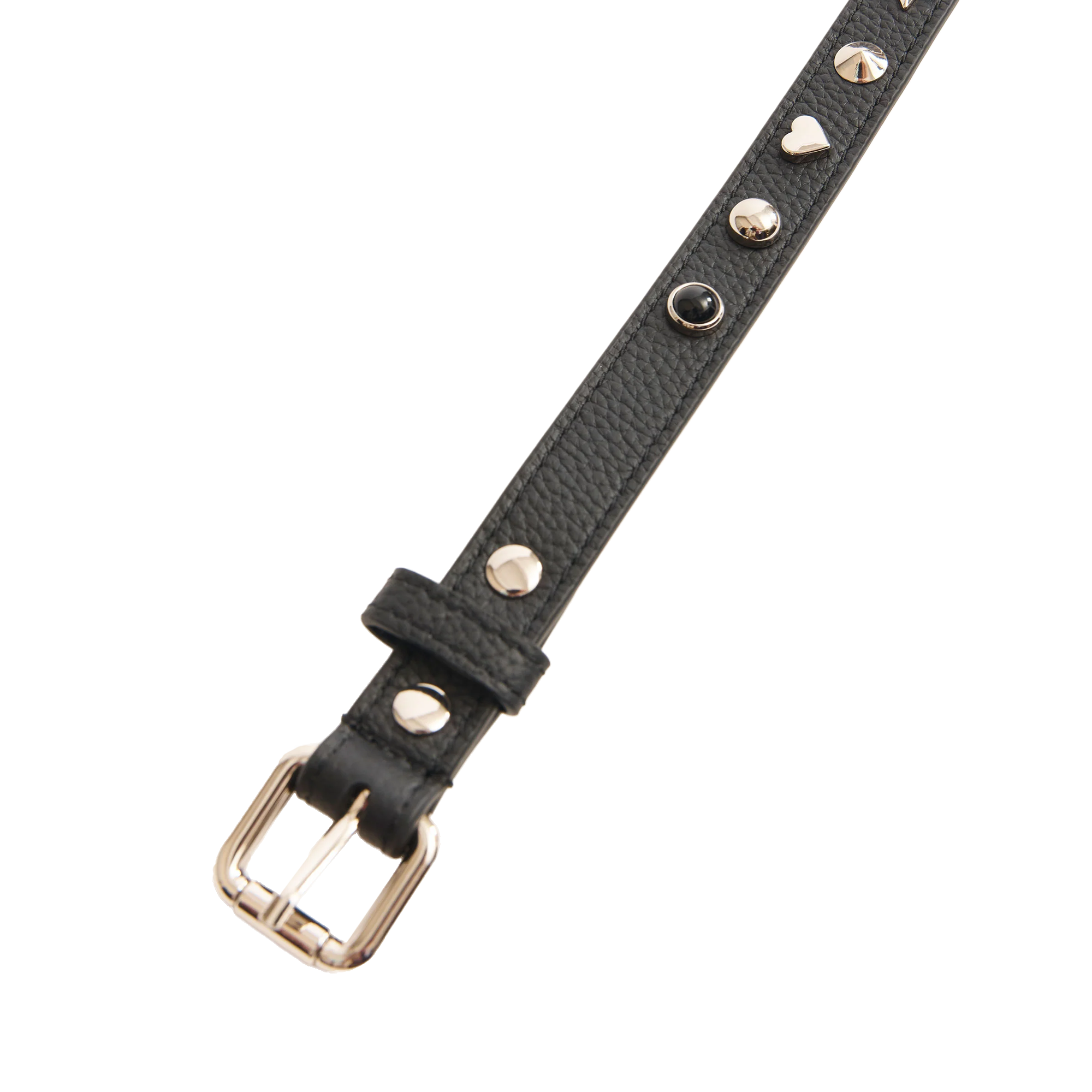 Perks And Mini Two Mil Line Up Narrow Belt Black