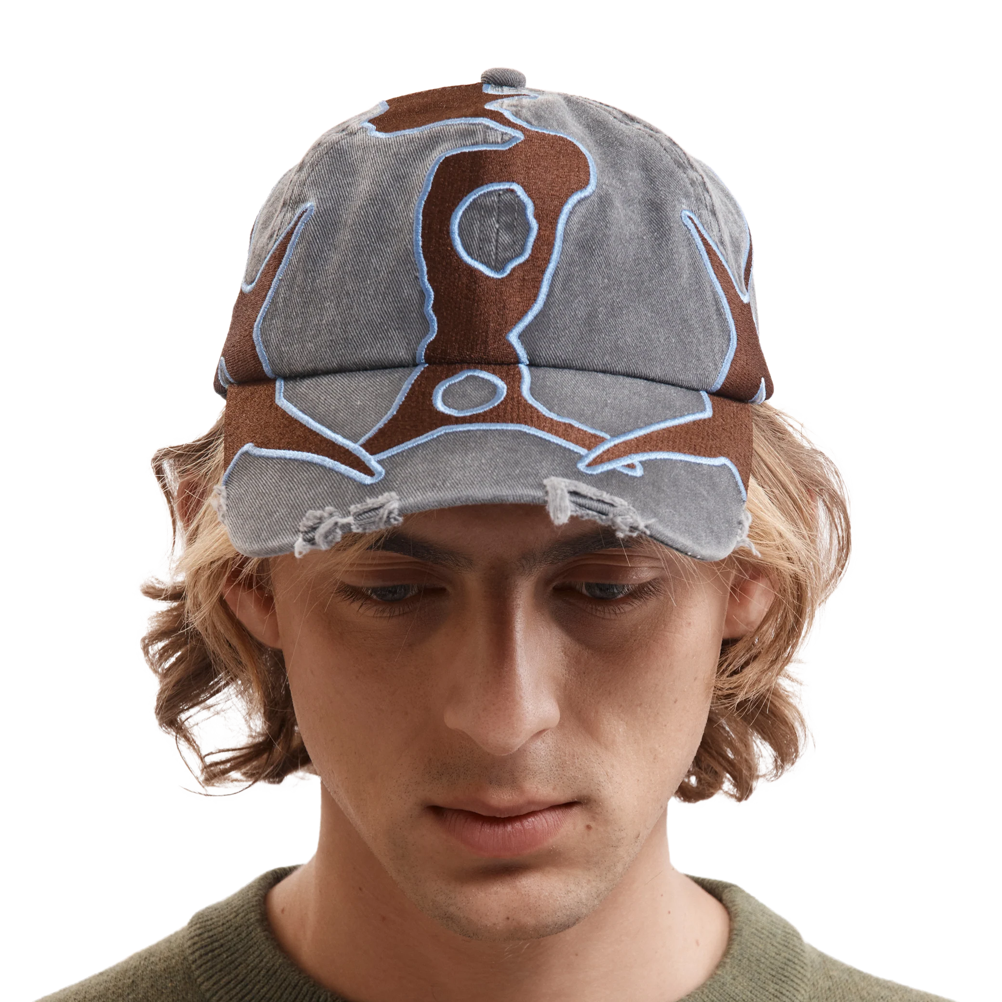 Perks And Mini Outline Logo Cap Black Wash