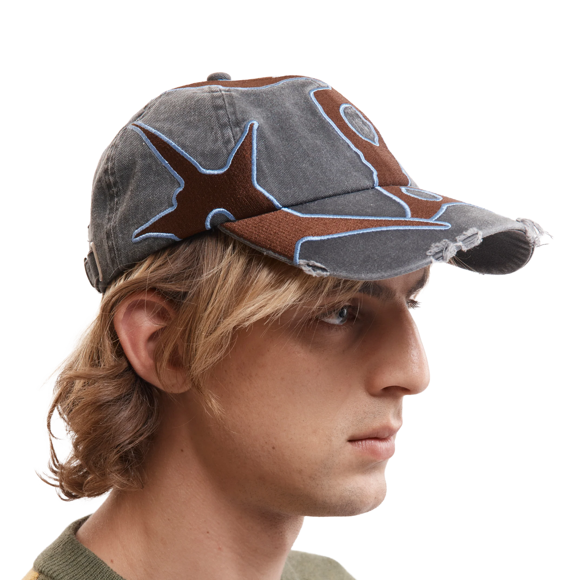 Perks And Mini Outline Logo Cap Black Wash
