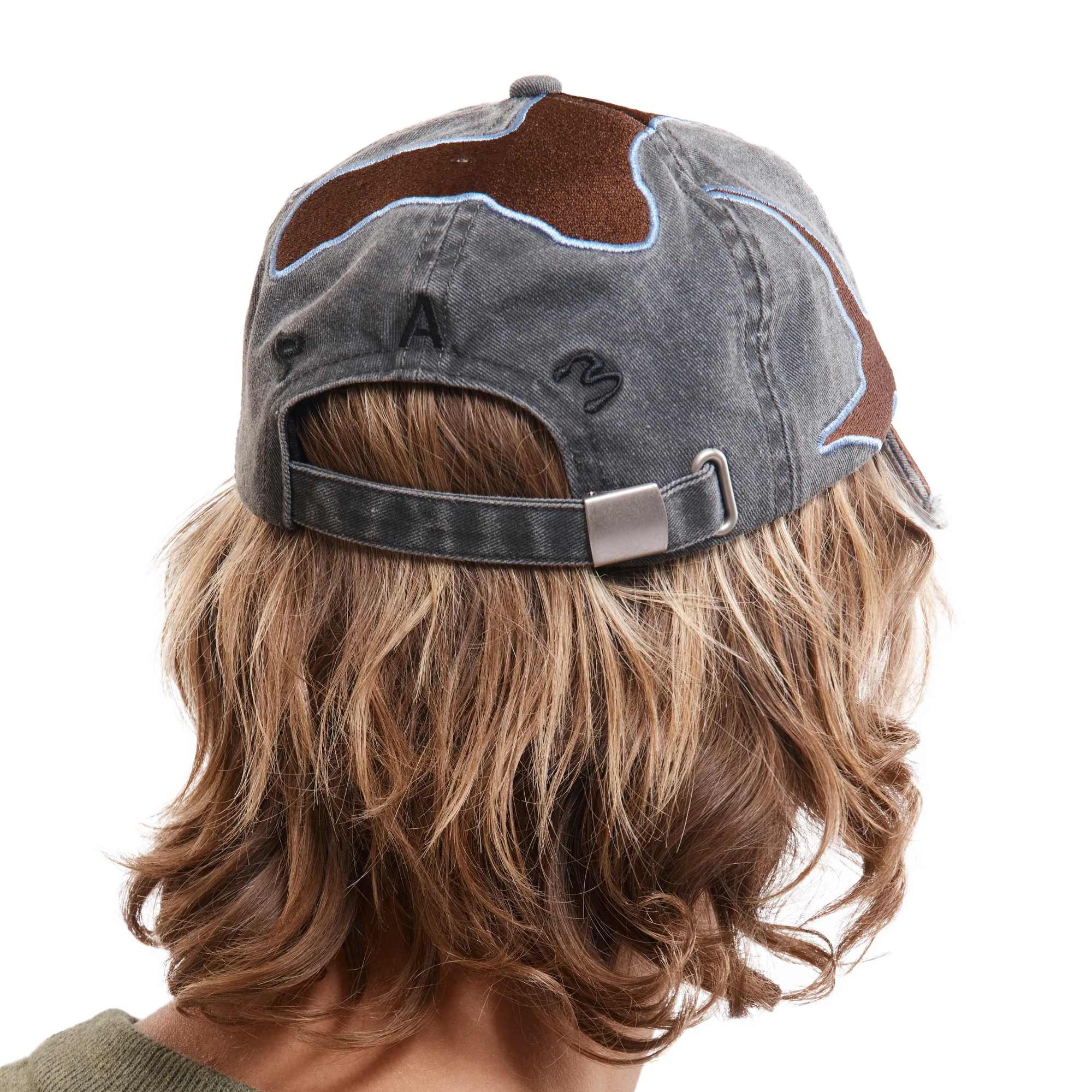 Perks And Mini Outline Logo Cap Black Wash
