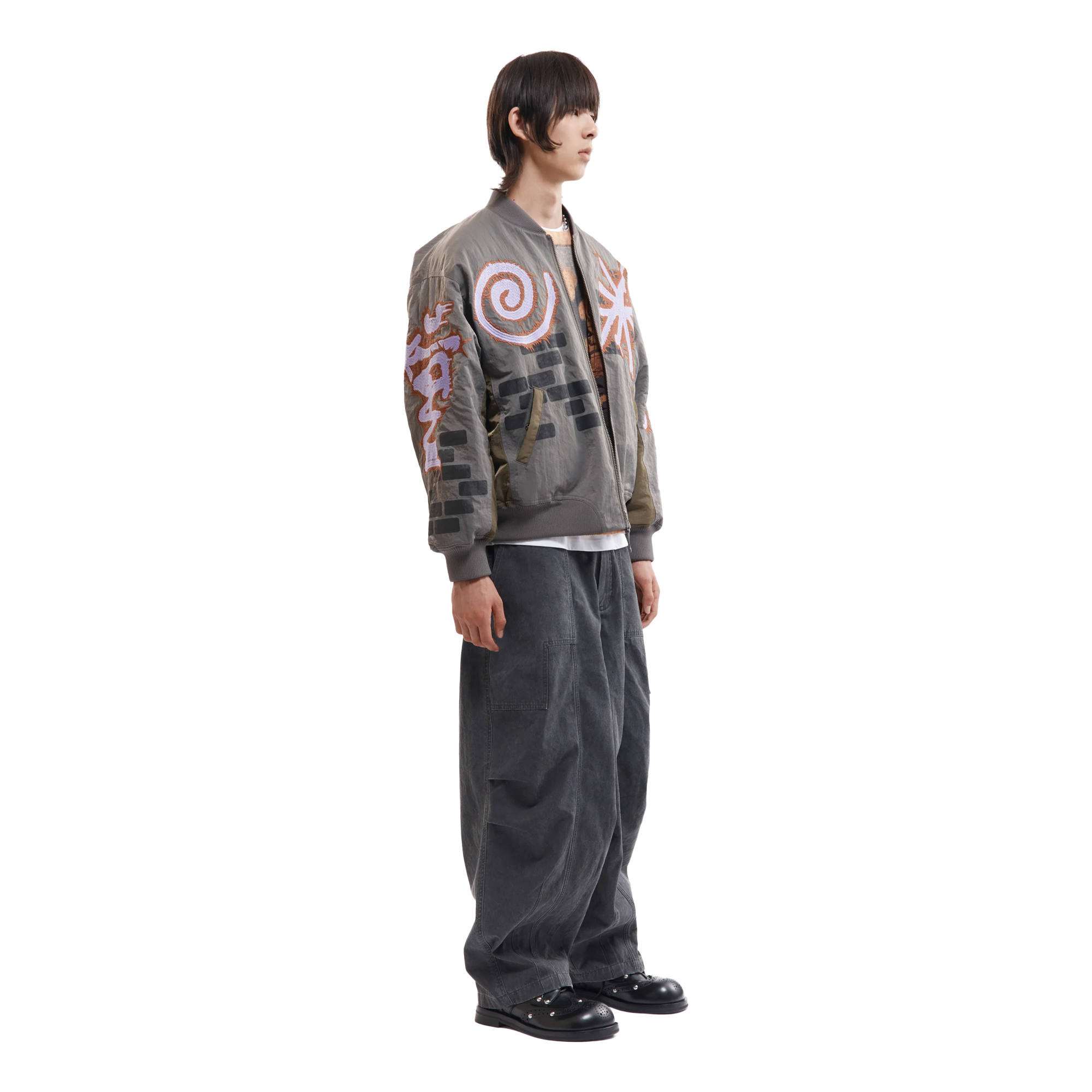 Perks And Mini Two Mil Pondering Pant Black Wash