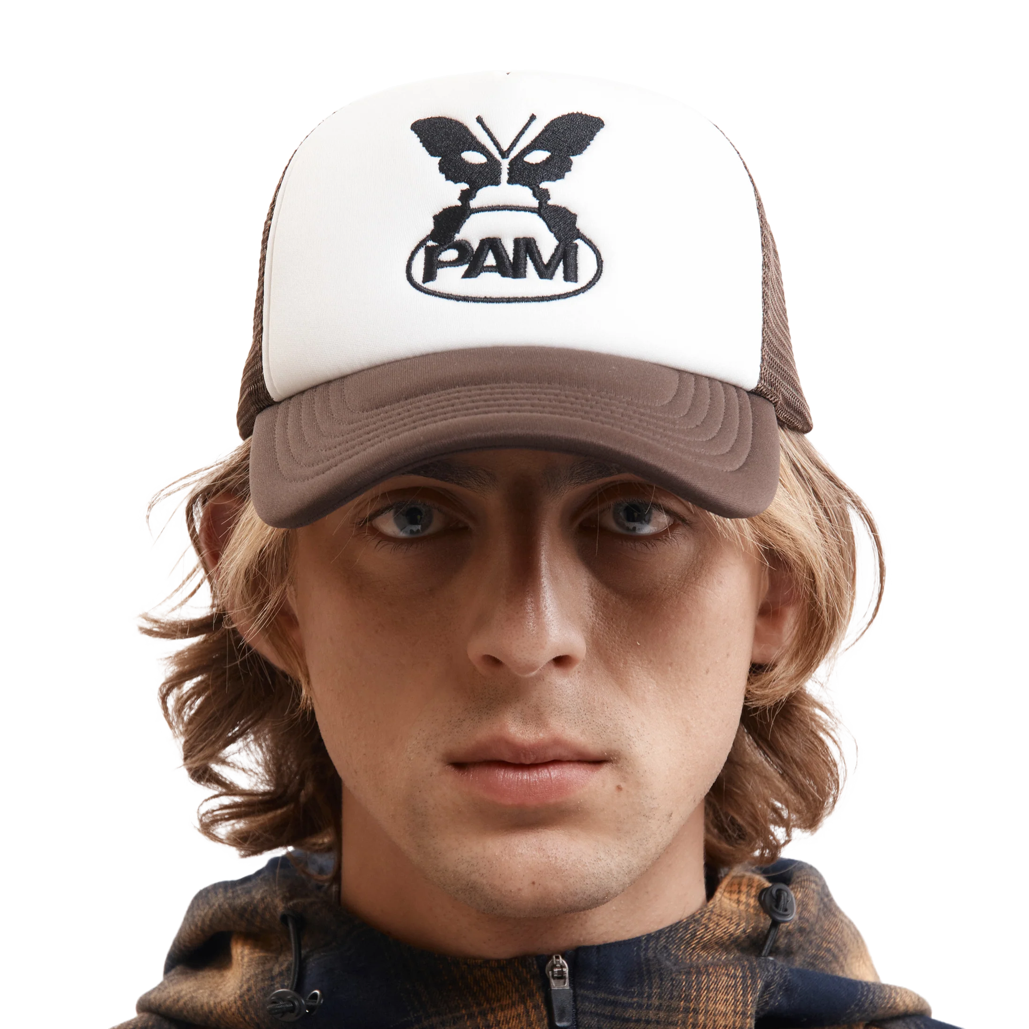 Perks And Mini Signals Trucker Cap Brown