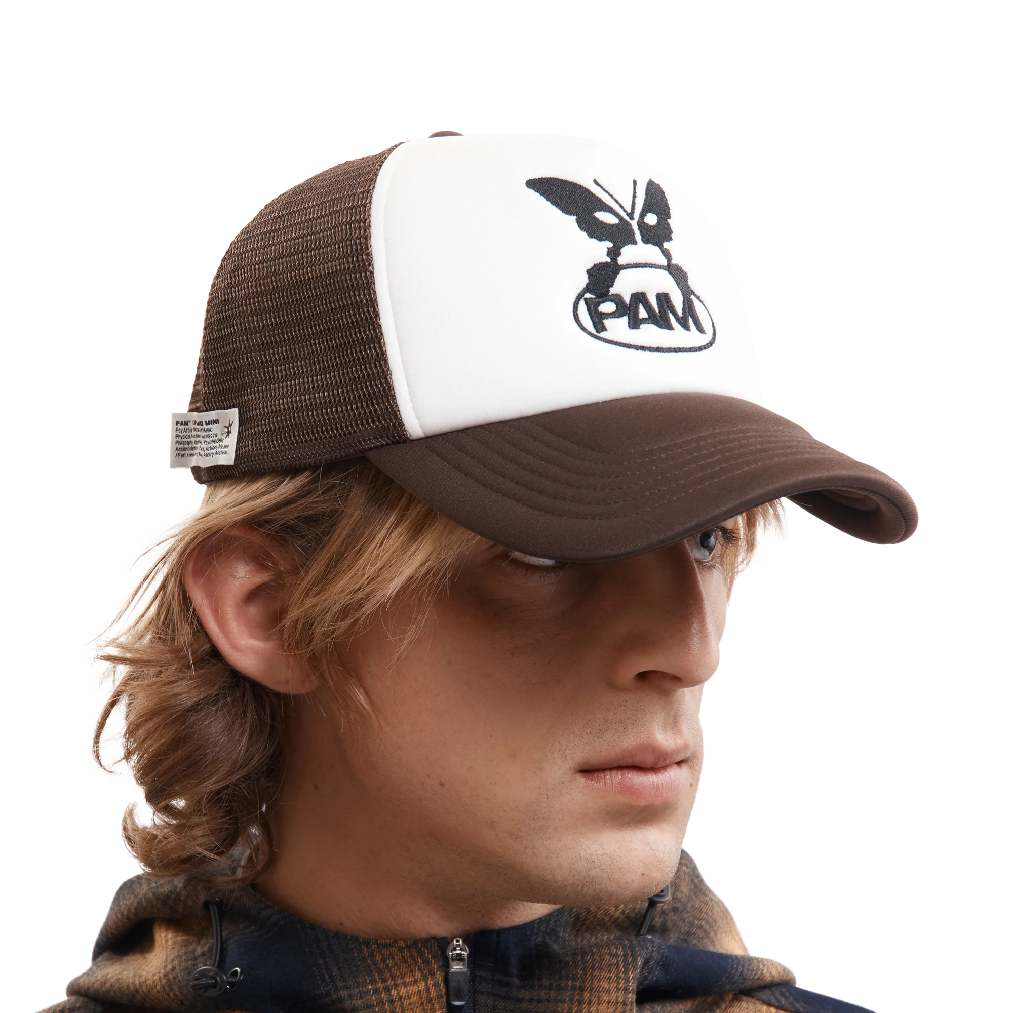 Perks And Mini Signals Trucker Cap Brown