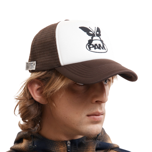 Perks And Mini Signals Trucker Cap Brown