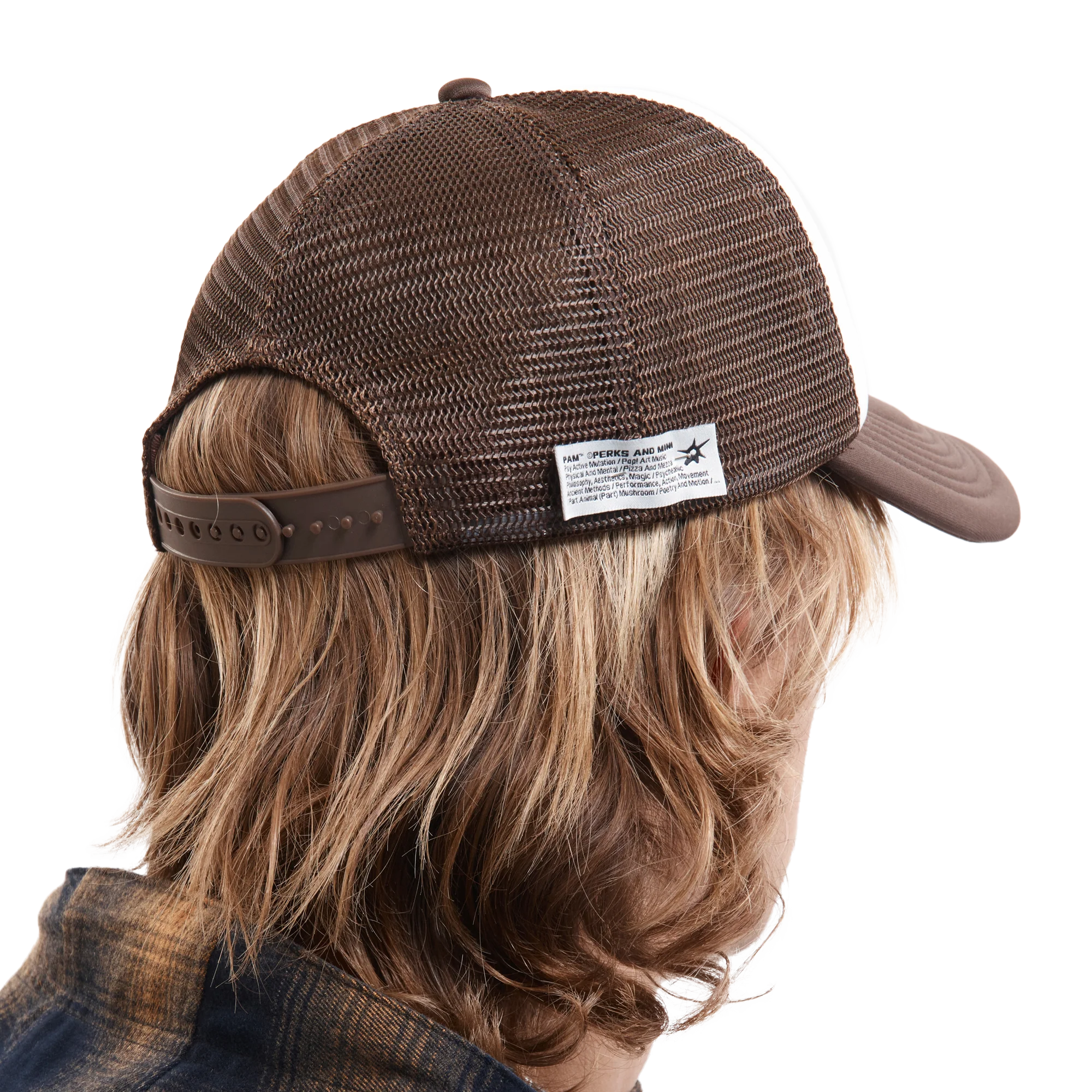 Perks And Mini Signals Trucker Cap Brown