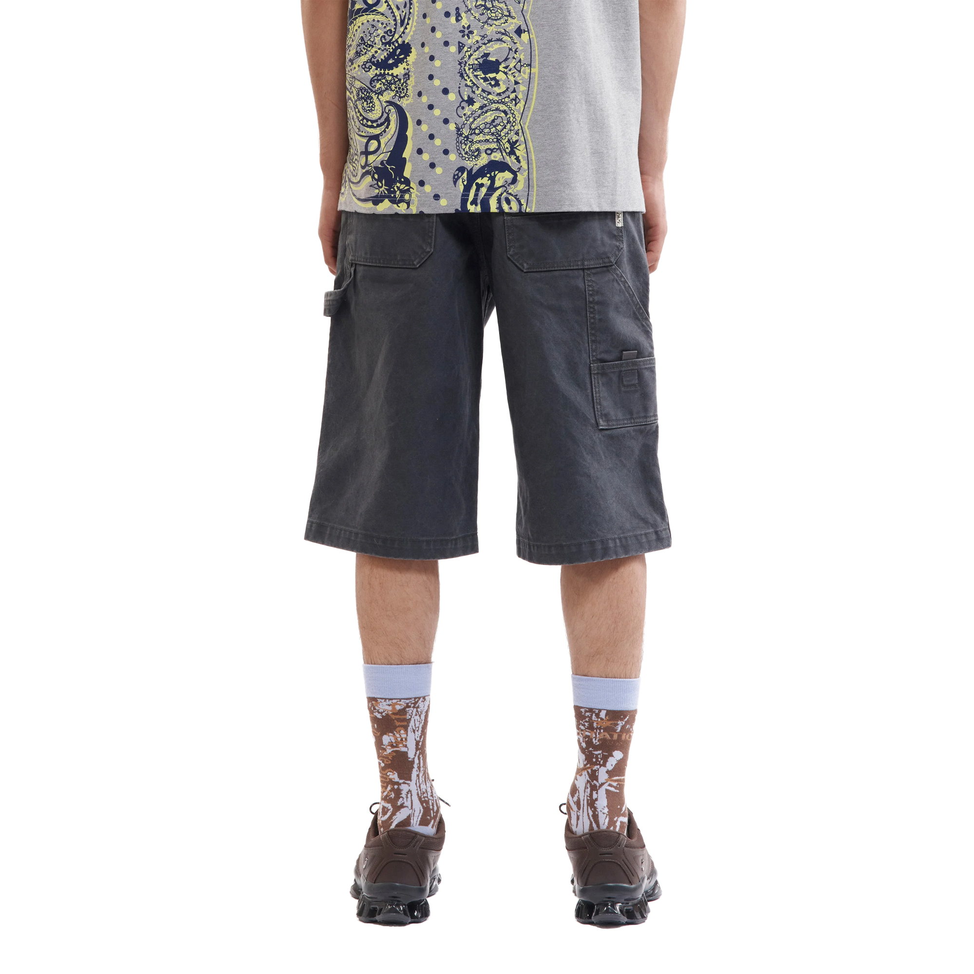 Perks And Mini Sketchbook Long Shorts Grey