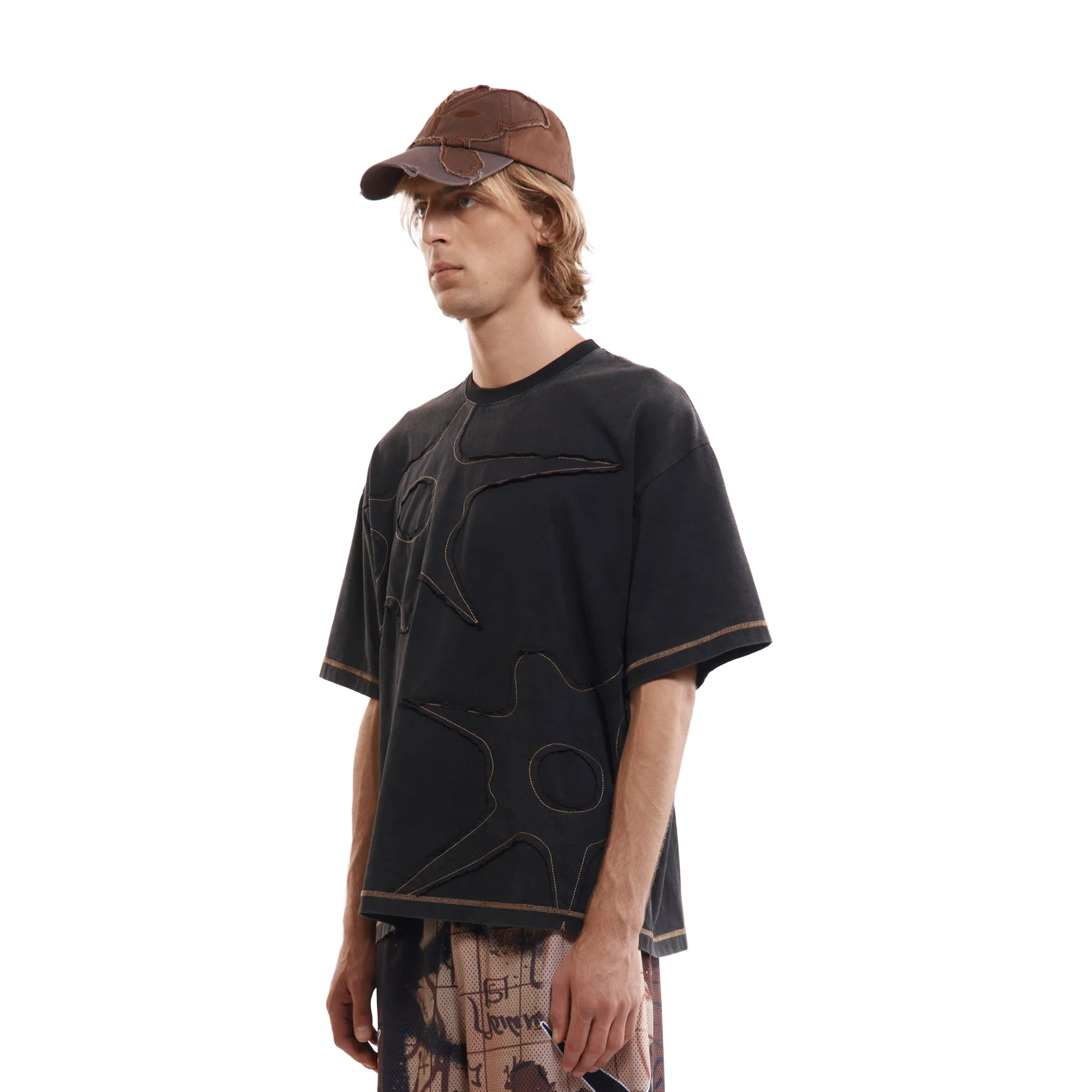 Perks And Mini A Stitch In Time Specialty Top Black Wash