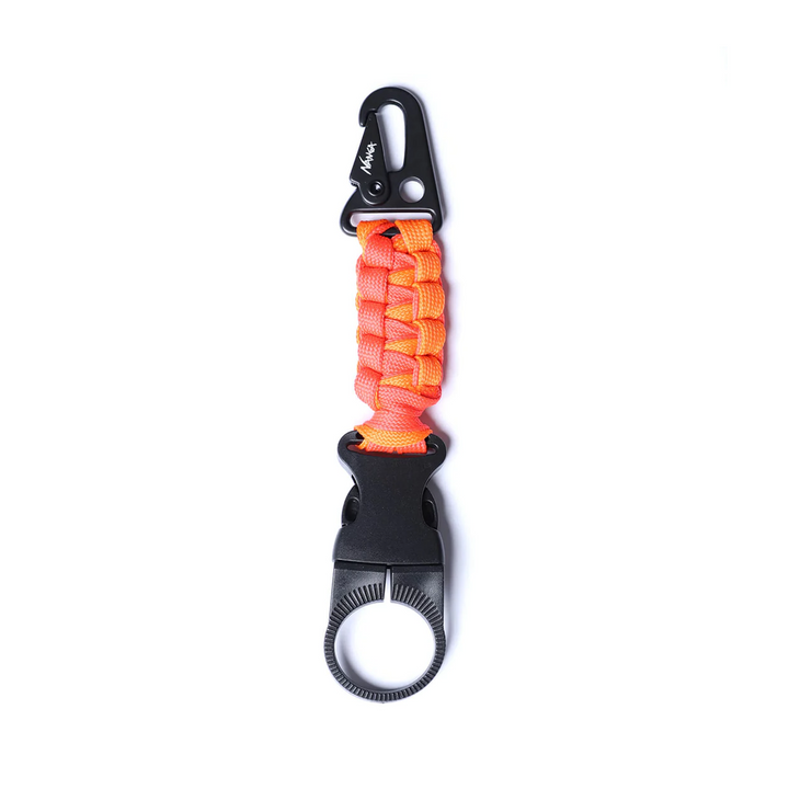 Nanga Paracord Bottle Holder Orange/Pink