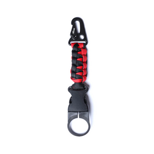 Nanga Paracord Bottle Holder Red/Black