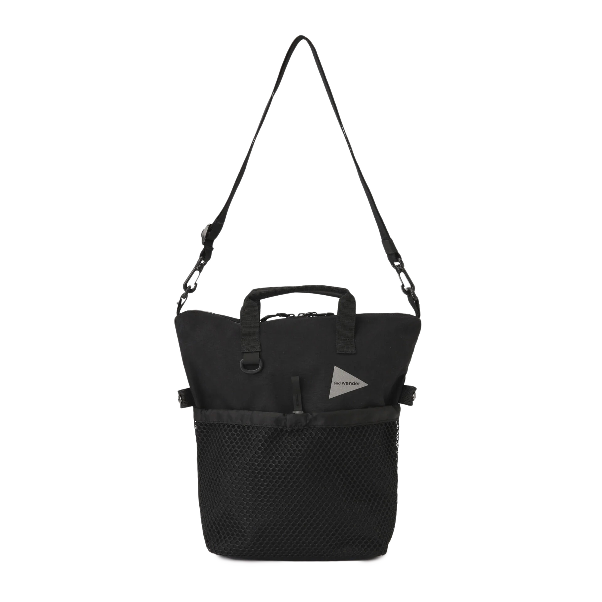 and wander PE/CO 2Way Bag Black