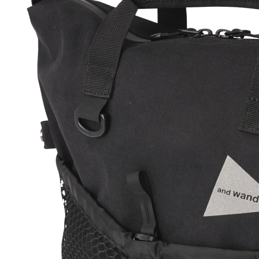 and wander PE/CO 2Way Bag Black