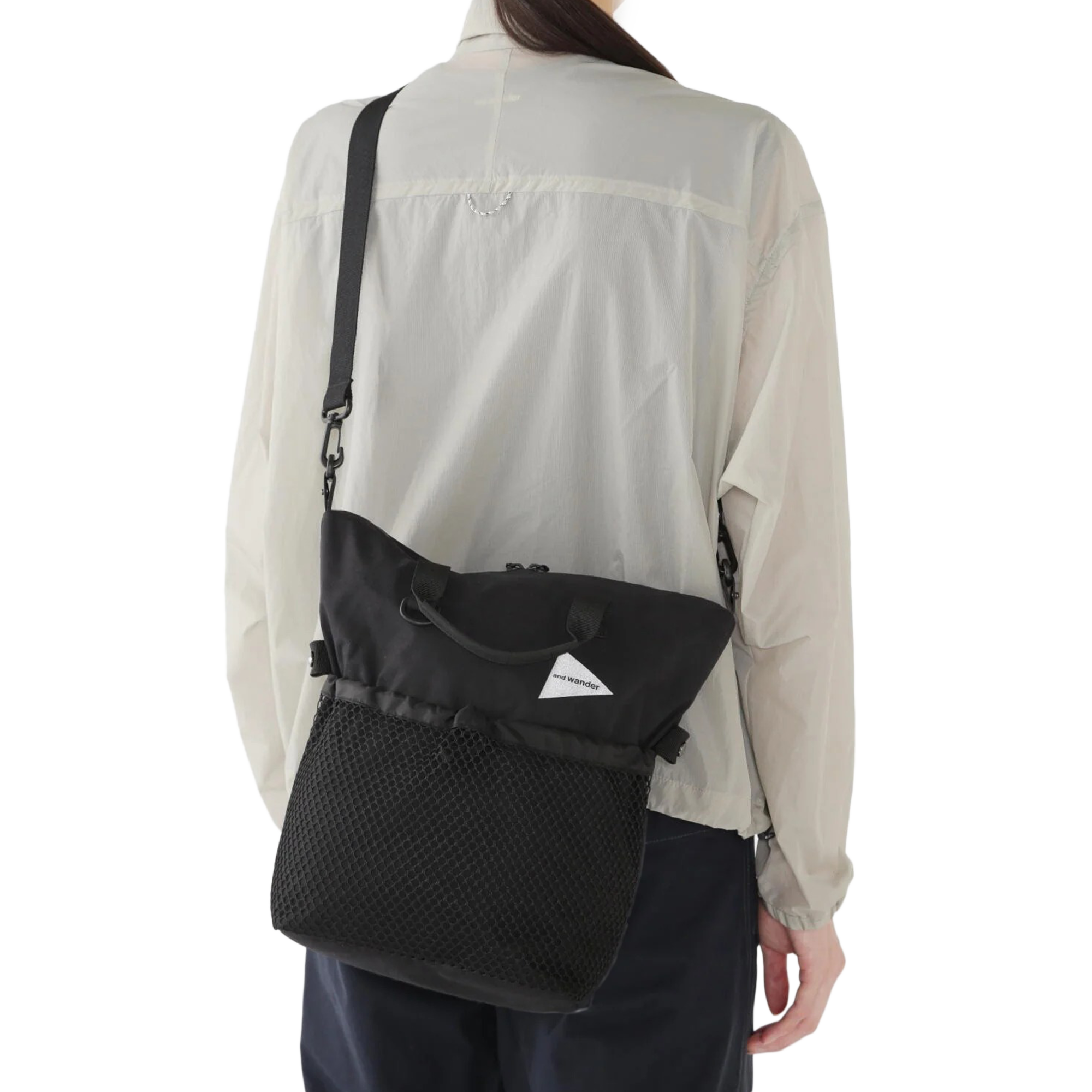 and wander PE/CO 2Way Bag Black