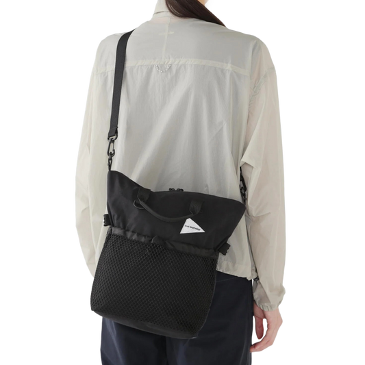 and wander PE/CO 2Way Bag Black