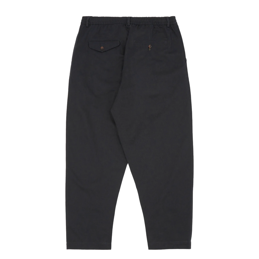 Universal Works Pleated Track Pant Black