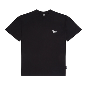 Patta Basic Script Logo T-Shirt Black