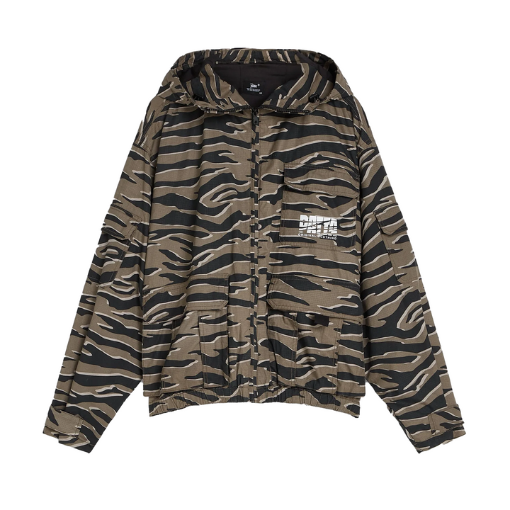 Patta Tiger Stripe Camo Ripstop Jacket Multi