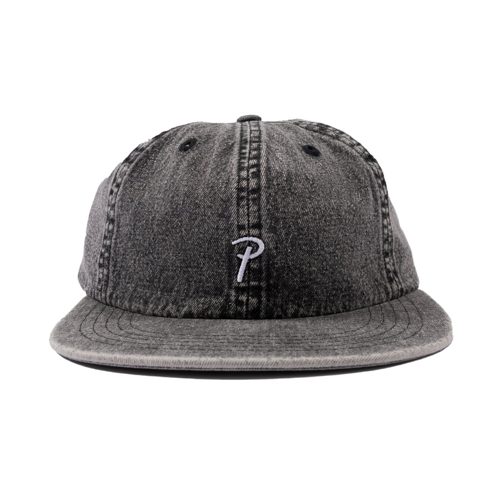 Patta Acid Wash Sports Cap Black Denim