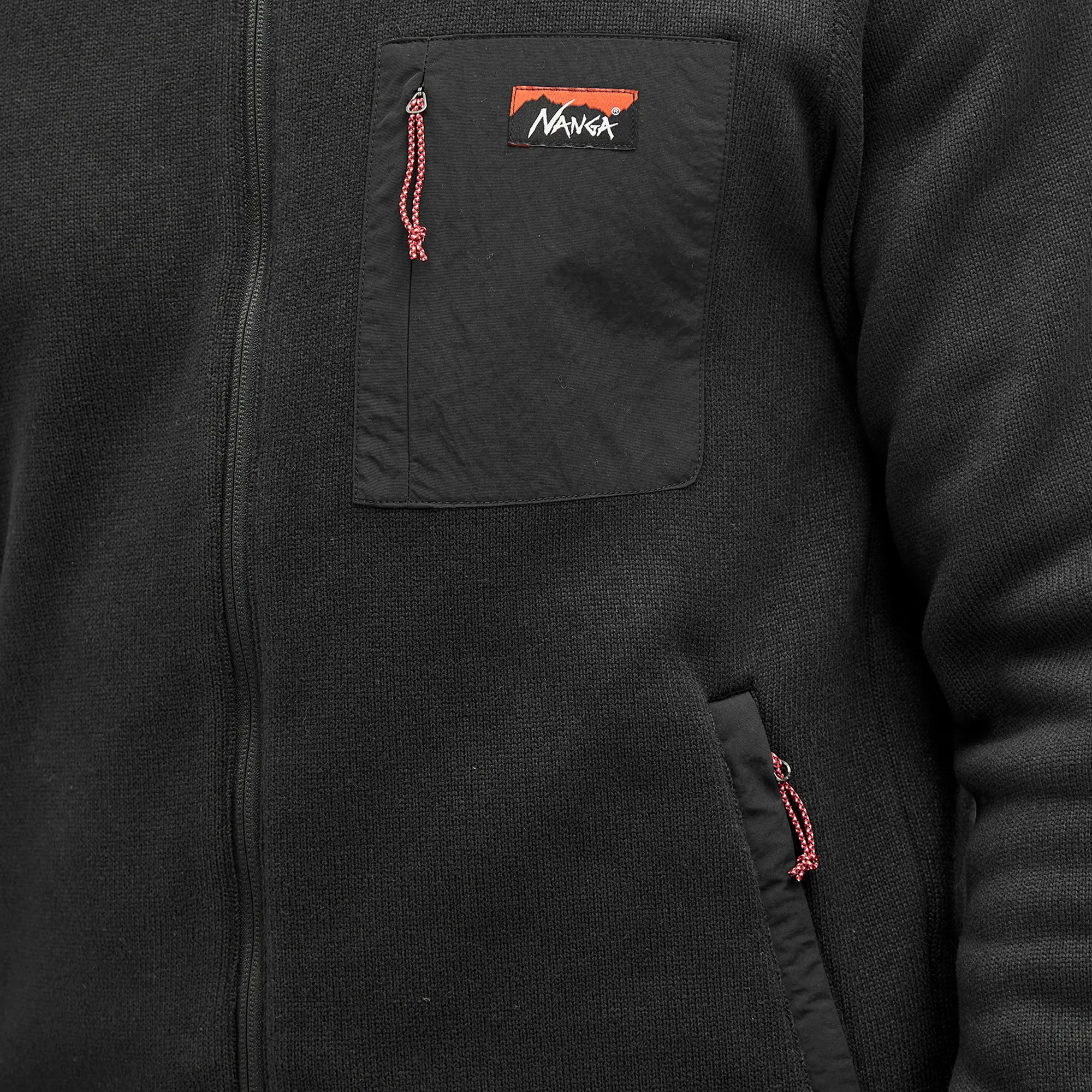 Nanga Polartec Fleece Zip Blouson Black