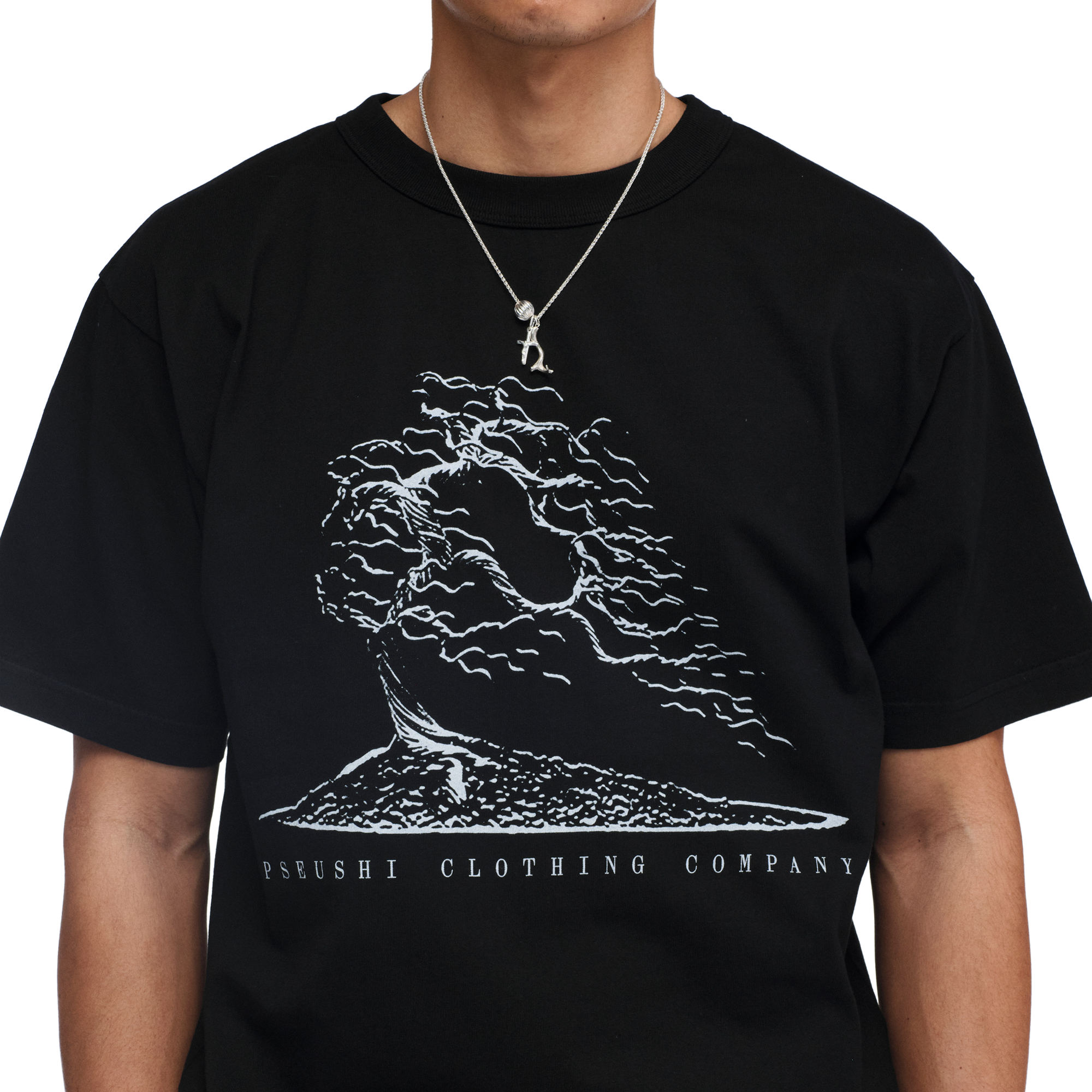 Pseushi Bonsai T-Shirt Black