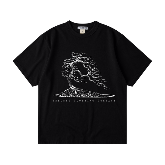 Pseushi Bonsai T-Shirt Black