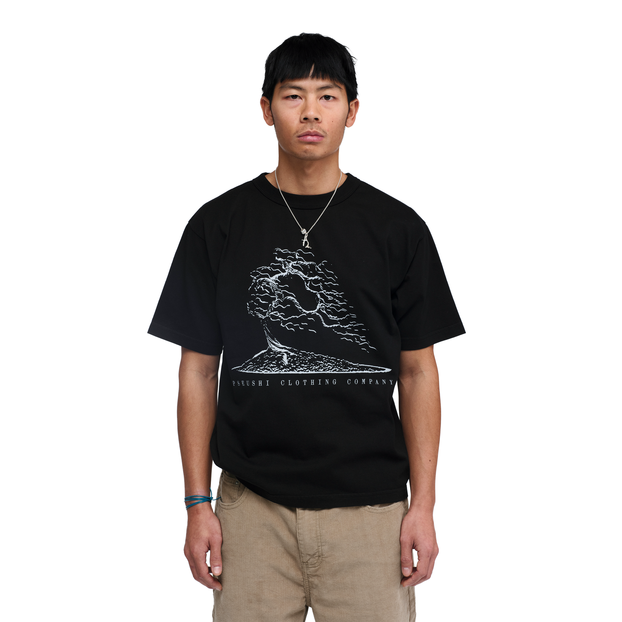 Pseushi Bonsai T-Shirt Black