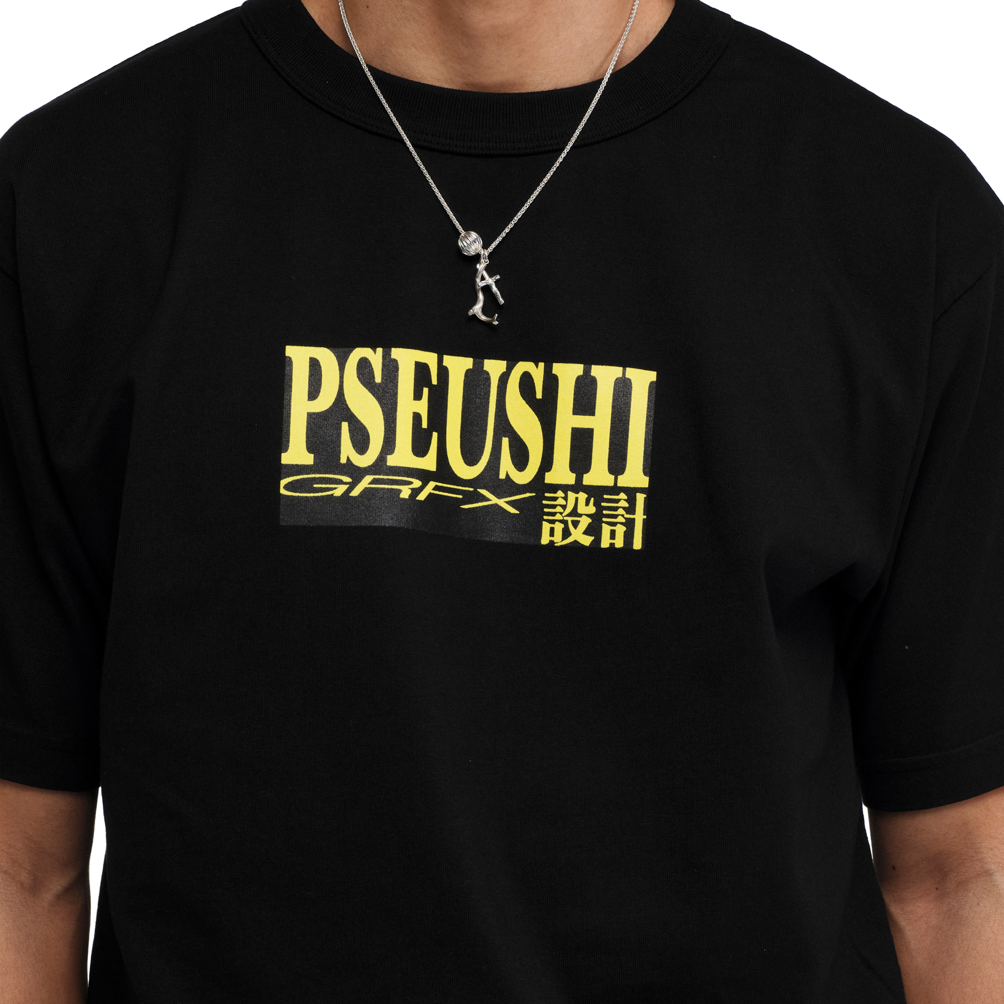 Pseushi GRFX T-Shirt Black