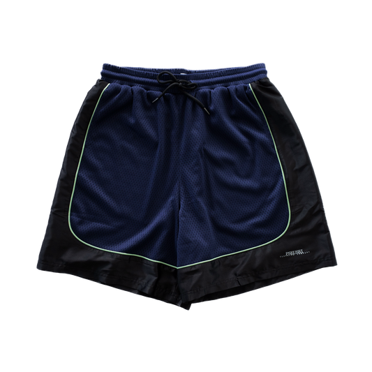 Pseushi Game Shorts Aubergine/Black