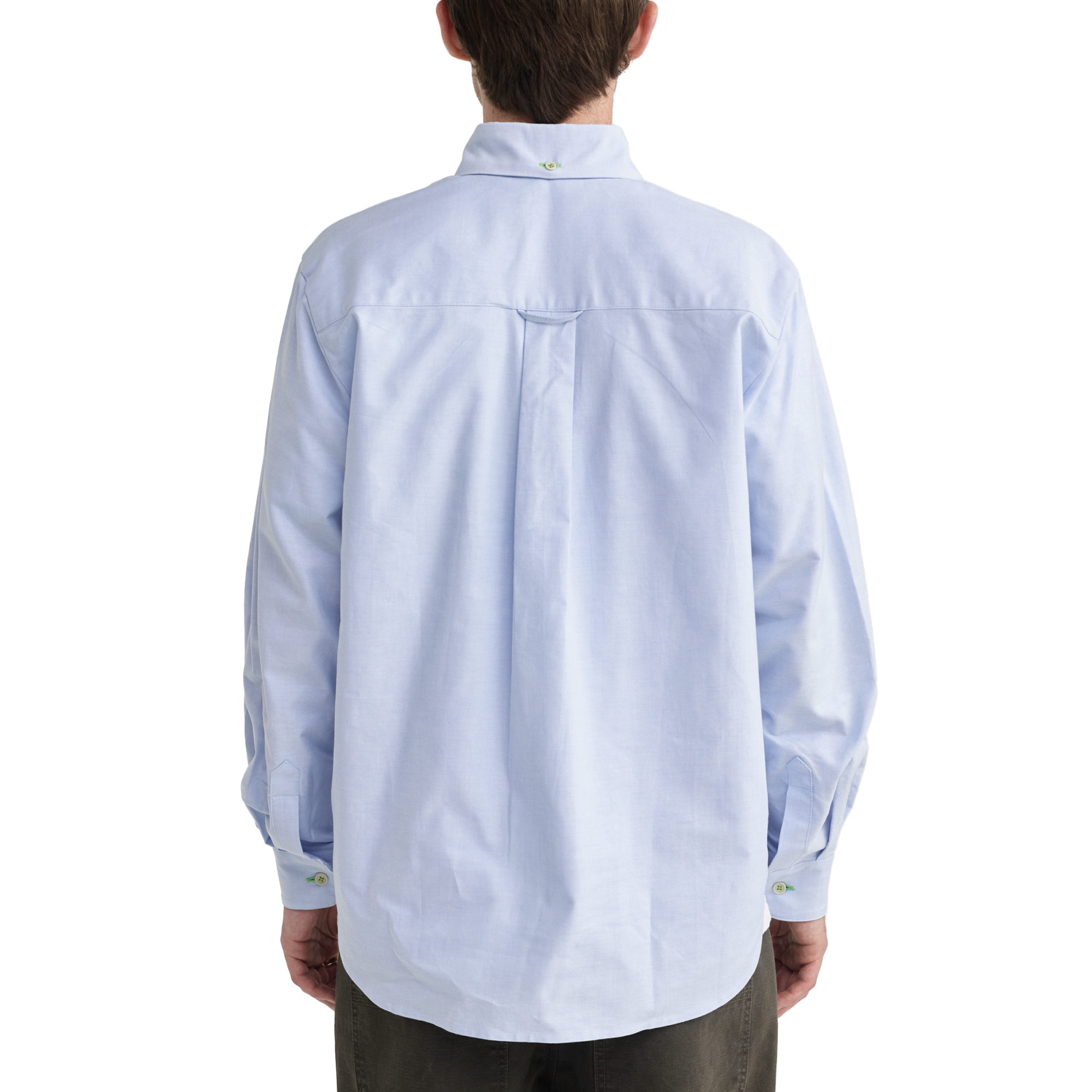 Pseushi Long Sleeve Button-down Oxford Shirt