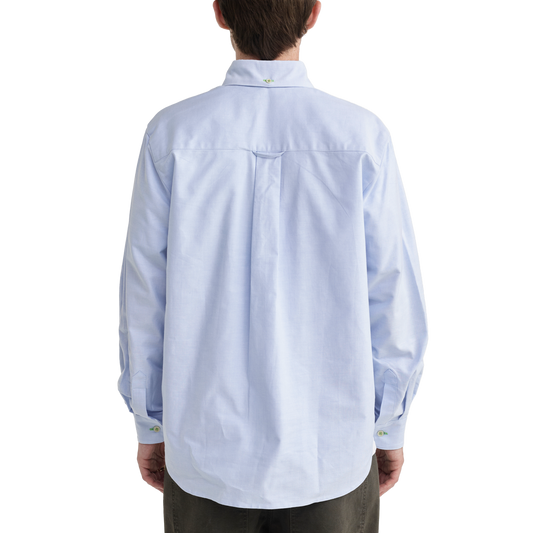 Pseushi Long Sleeve Button-down Oxford Shirt
