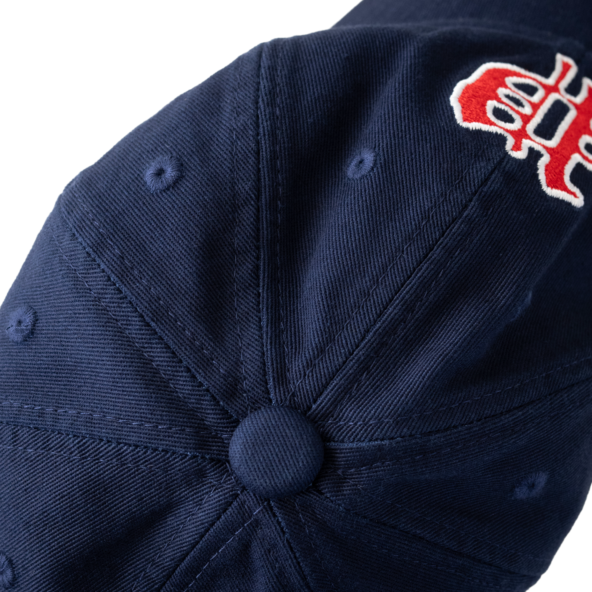 Pseushi Washed Twill Baseball Cap Navy