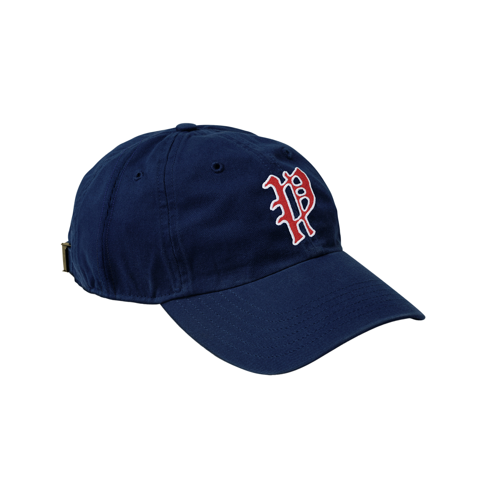 Pseushi Washed Twill Baseball Cap Navy