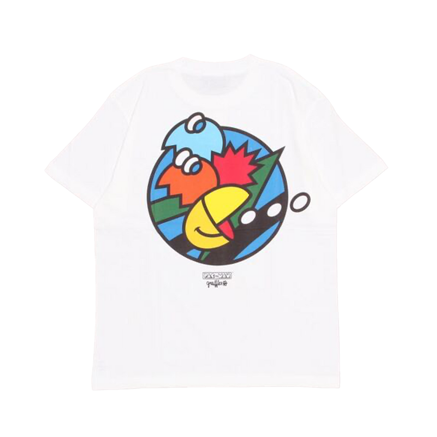 Medicom Toy MLE Pac-Man Grafflex Tee White