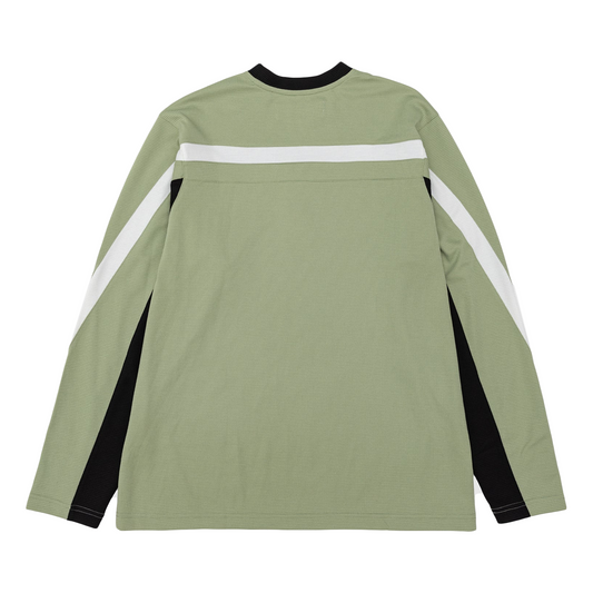 Metalwood Paneled Poly Top Mint