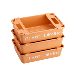 Toyo Steel Parts Box M-8 Plant Lover TR Terracotta