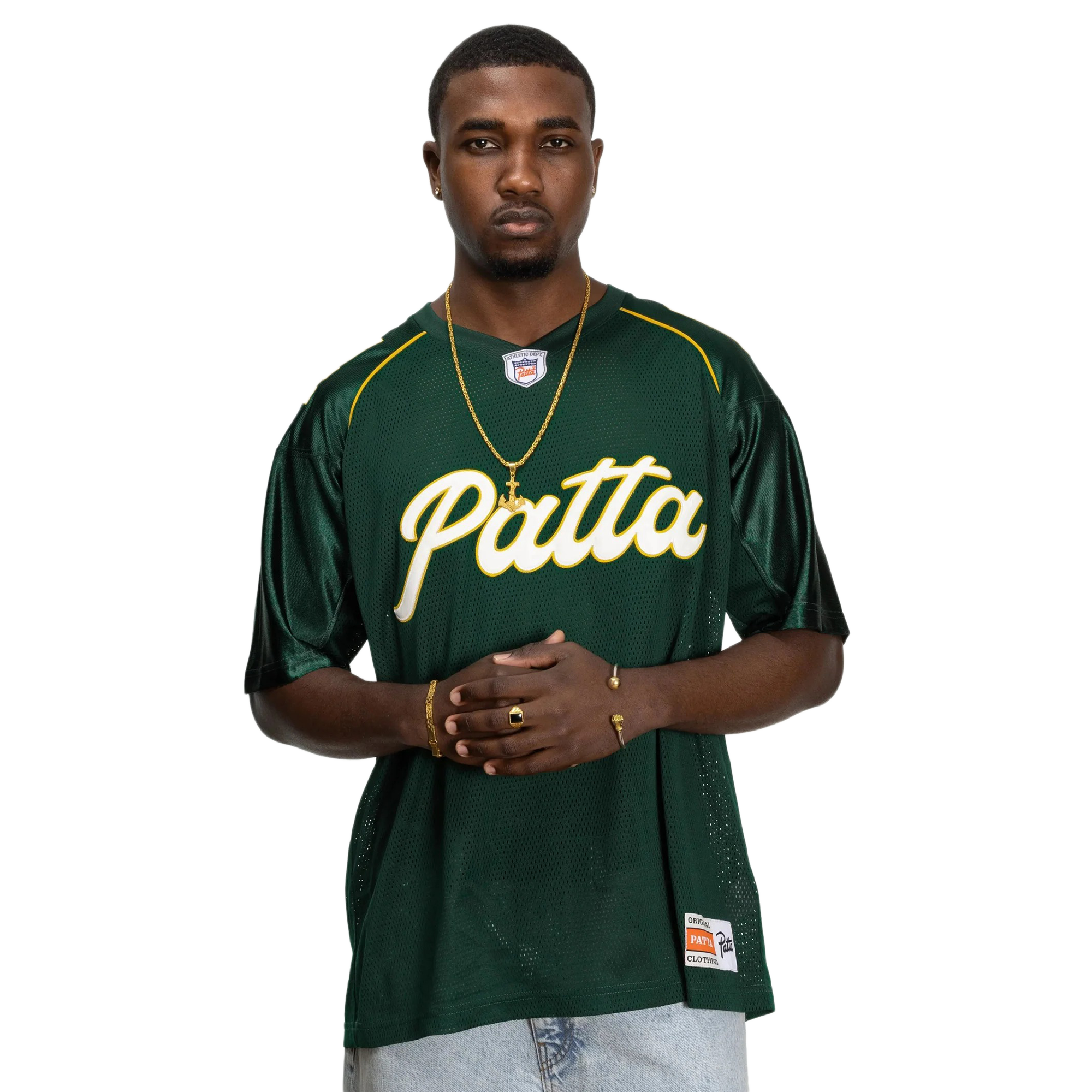 Patta American Football Jersey Pine Needle