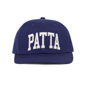 Patta Arc Logo Snapback Cap Estate Blue