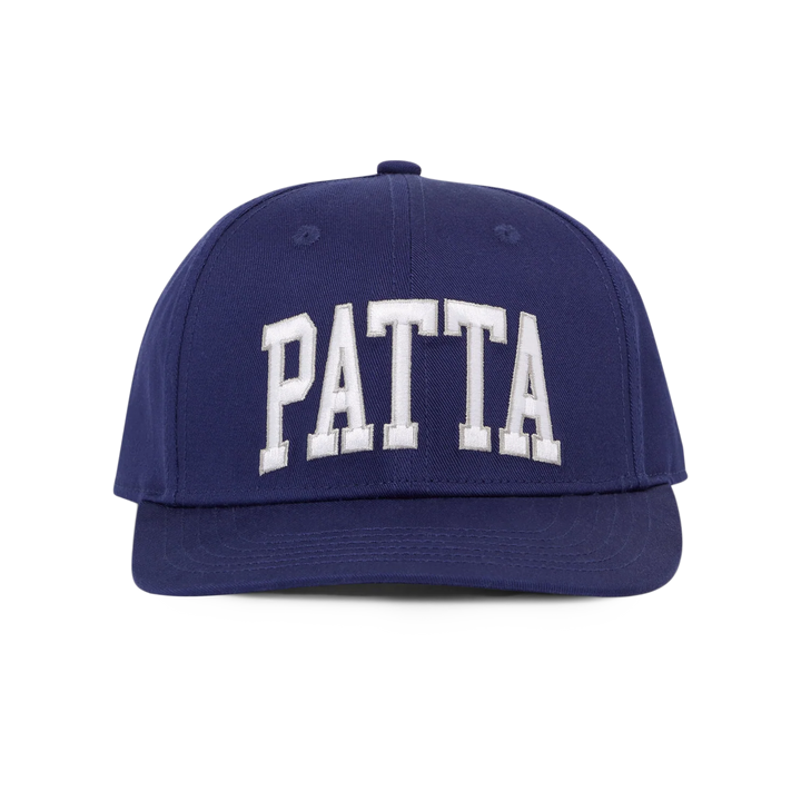 Patta Arc Logo Snapback Cap Estate Blue