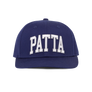 Patta Arc Logo Snapback Cap Estate Blue