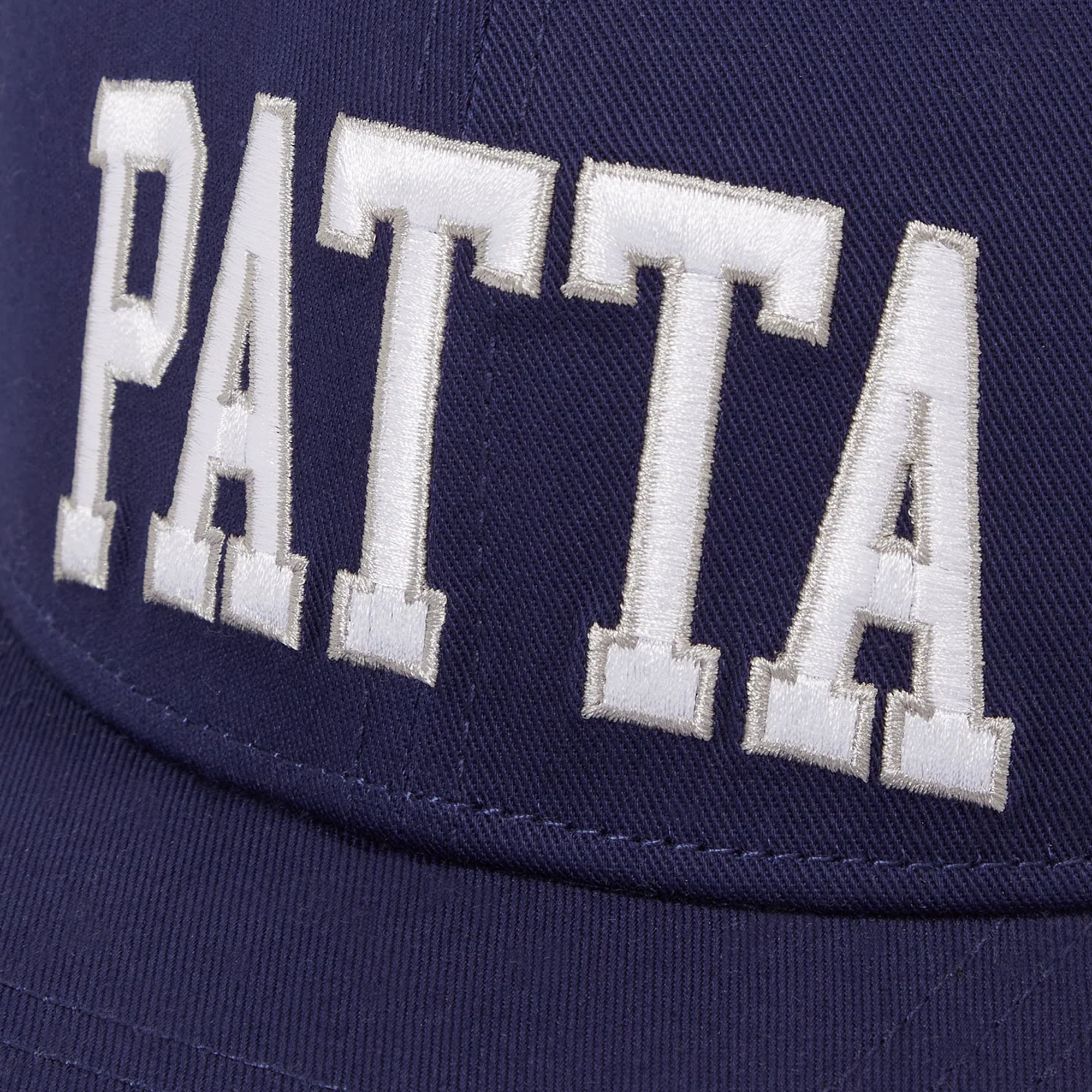 Patta Arc Logo Snapback Cap Estate Blue