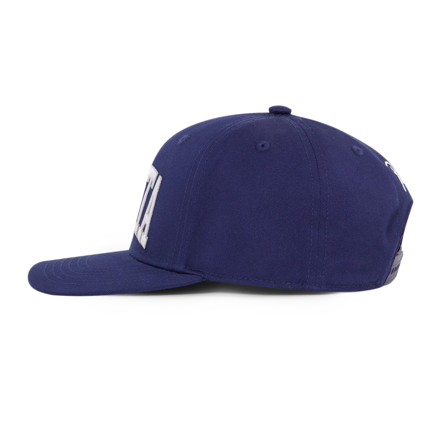 Patta Arc Logo Snapback Cap Estate Blue