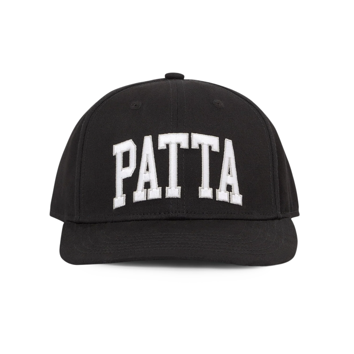Patta Arc Logo Snapback Cap Black