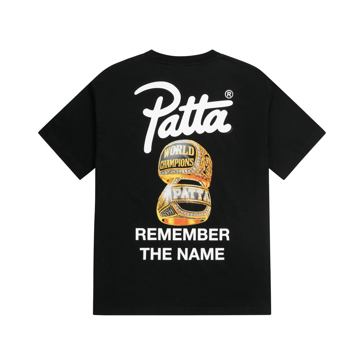 Patta Championship T-Shirt Black