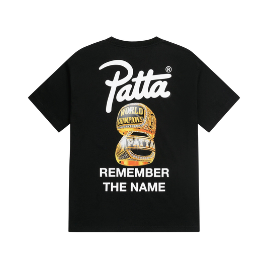 Patta Championship T-Shirt Black