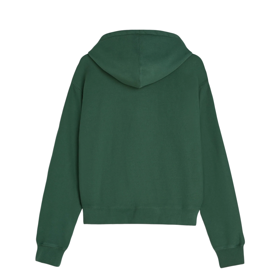 Patta Classic Zip Up Hooded Sweater Bistro Green